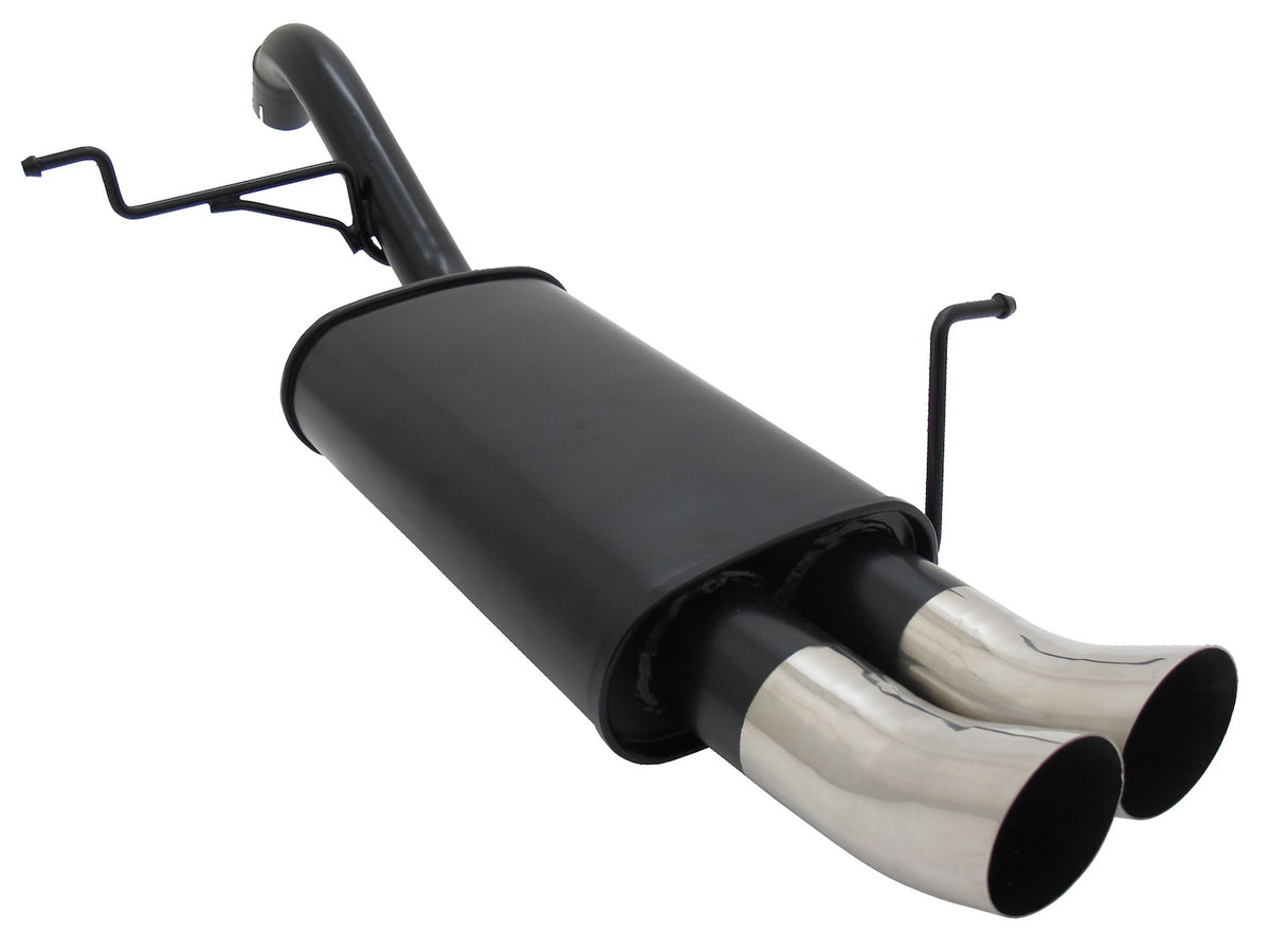 Novus einddemper voor Ford Fiesta MK7 vanaf 2008 - 2x76 mm - DTM-Design - A5412ED76