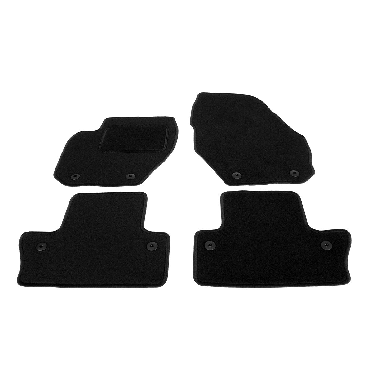 Automatten voor Volvo S60, V70, S80 en XC70 (vanaf 2006) - Naaldvilt - 4-delig - Complete set