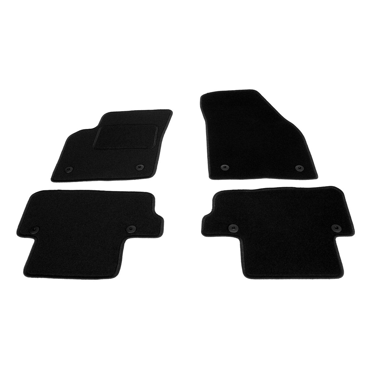 Automatten voor Volvo C70 (2006-2013) - Naaldvilt - 4-delig - Complete set