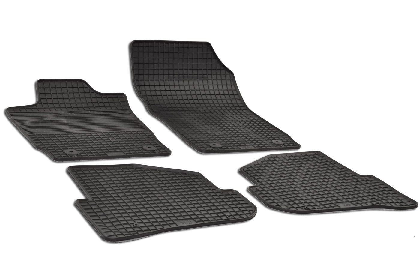 Automatten voor Audi A1 8X (2010-2018) - 4-delig - Rubber