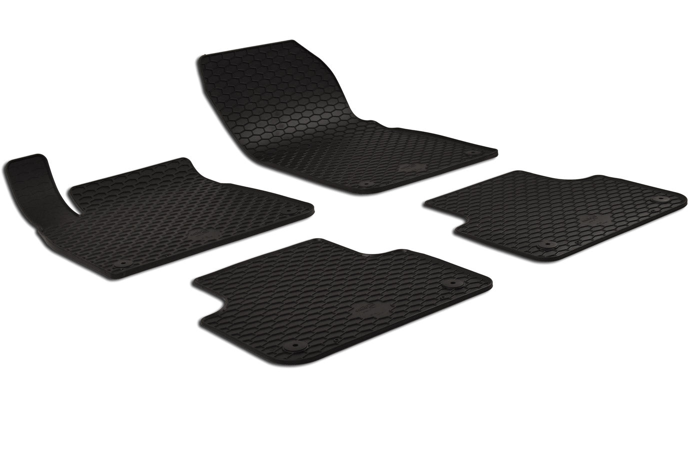 Automatten voor Audi Q7 4M (2015-2023) en Q8 (2018-2023) - 4-delig - Rubber