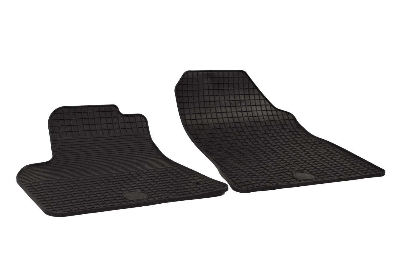 Rubber automatten voor Citroën Berlingo, Peugeot Partner 2008-2018 - Rubber - 2-delig - Alleen voor