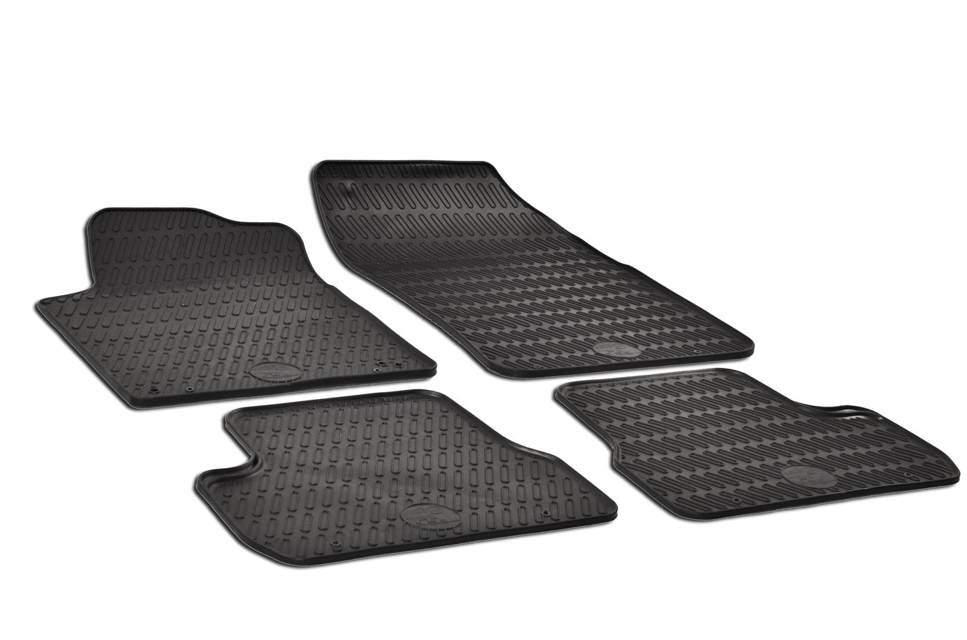 Automatten voor Citroën C3, DS3 en Peugeot 208, 2008 (vanaf 2010) - 4-delig - Rubber