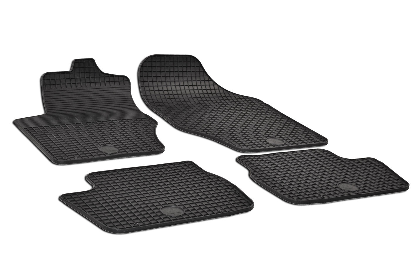 Rubber automatten voor Citroën C4, DS4 vanaf 2010 en Peugeot 308 - Rubber - 4-delig - Complete set