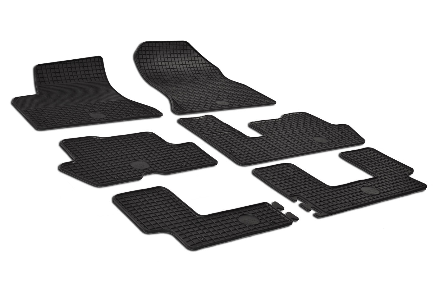 Automatten voor Citroën C4 PICASSO en Grand Picasso (vanaf 2007) - 6-delig - Rubber