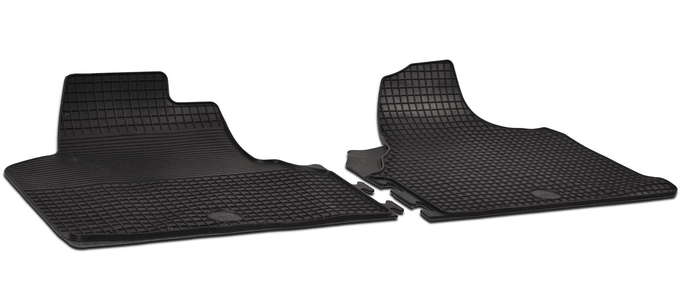 Automatten voor Citroën Jumpy, Peugeot Expert, Fiat Scudo (2007-2016) - 2-delig - Rubber