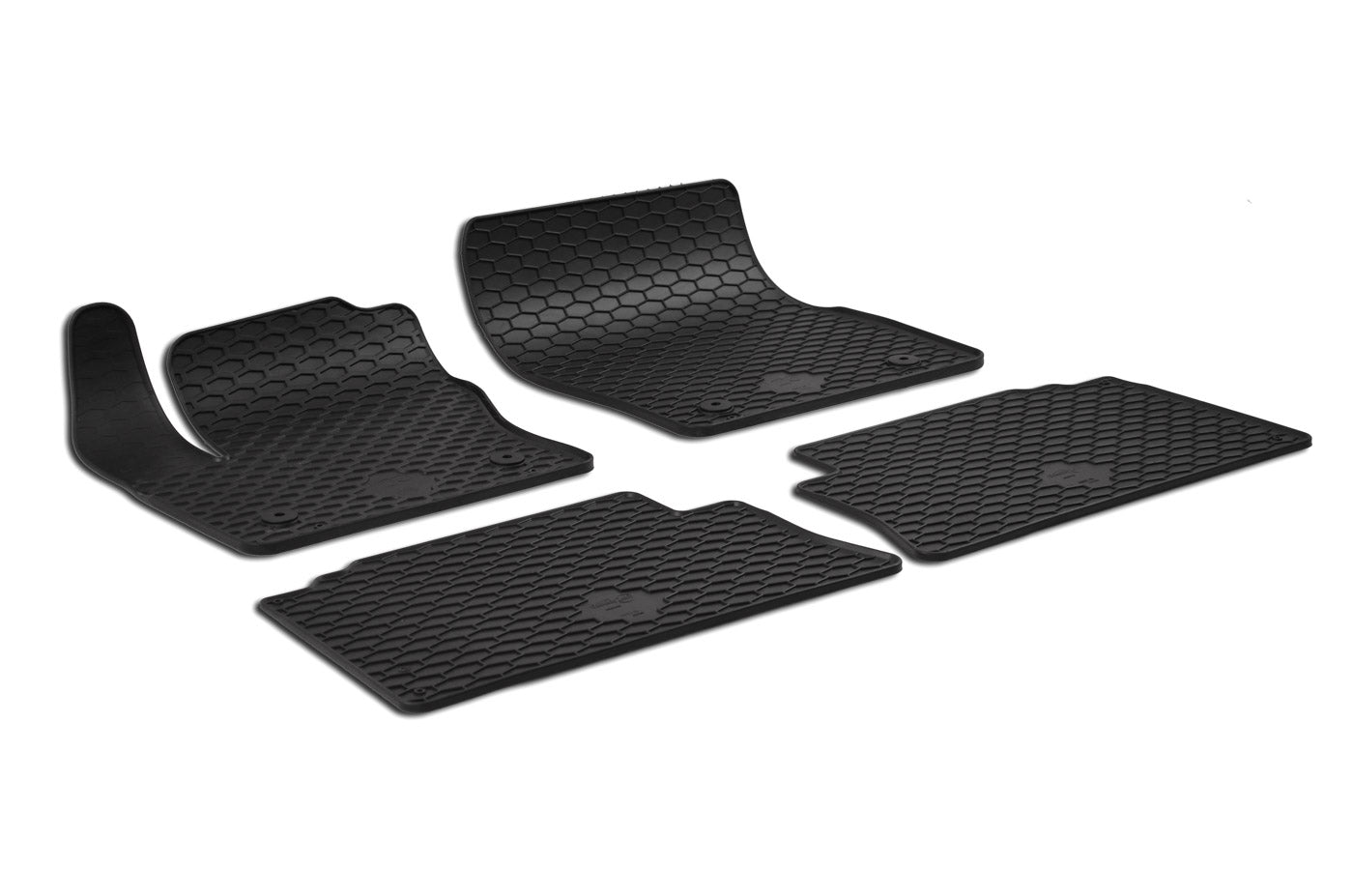 Rubber automatten voor Ford Kuga 2008-2019 - Rubber - 4-delig - Complete set