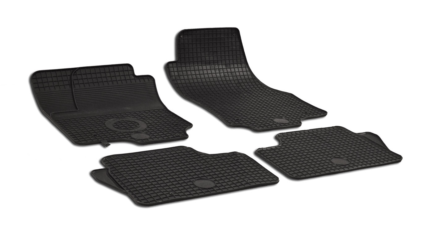 Rubber automatten voor Opel ASTRA H 2004-2009 - Rubber - 4-delig - Complete set