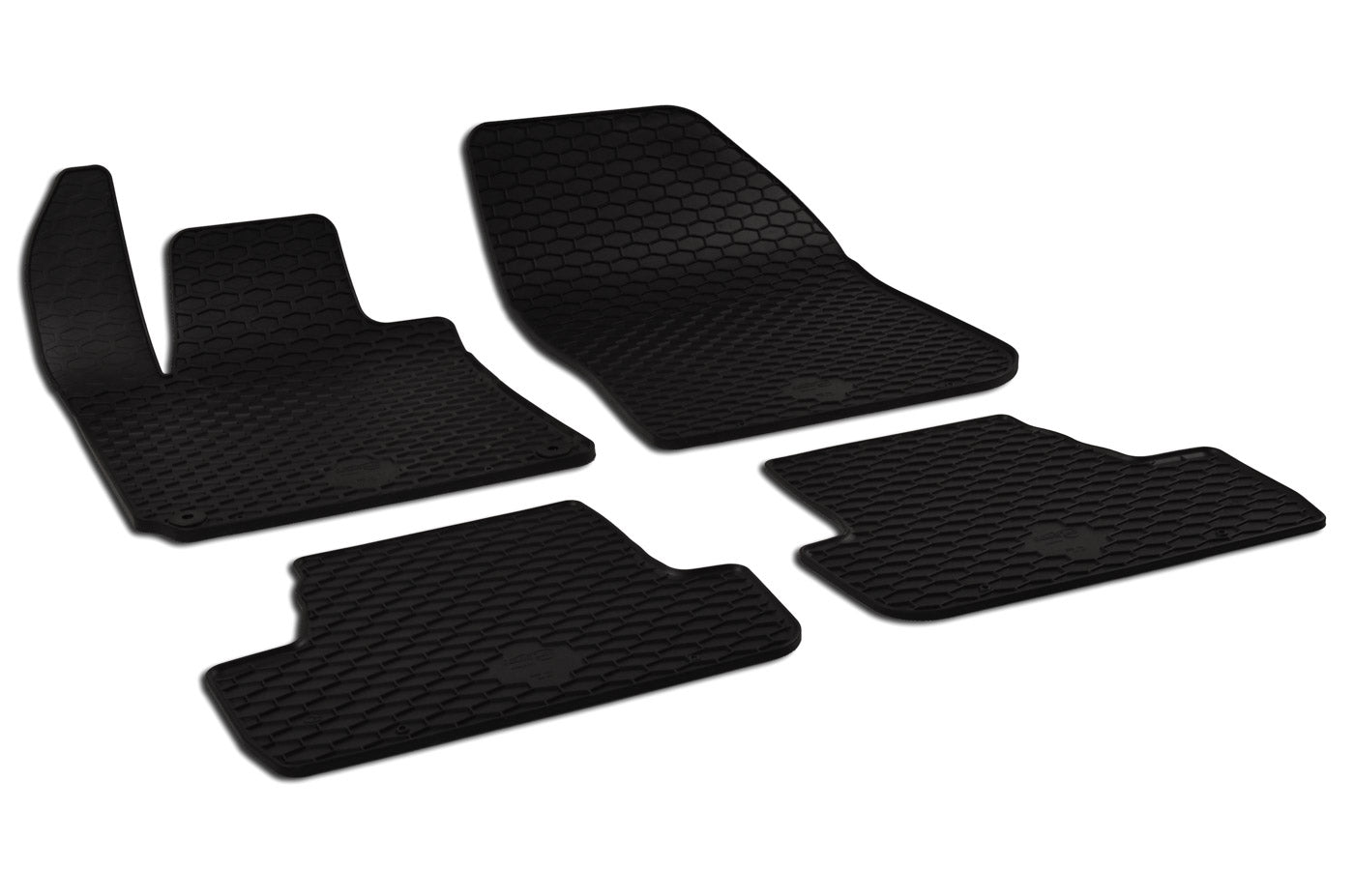 Rubber automatten voor Peugeot 308 hatchback vanaf 2014- - Rubber - 4-delig - Complete set