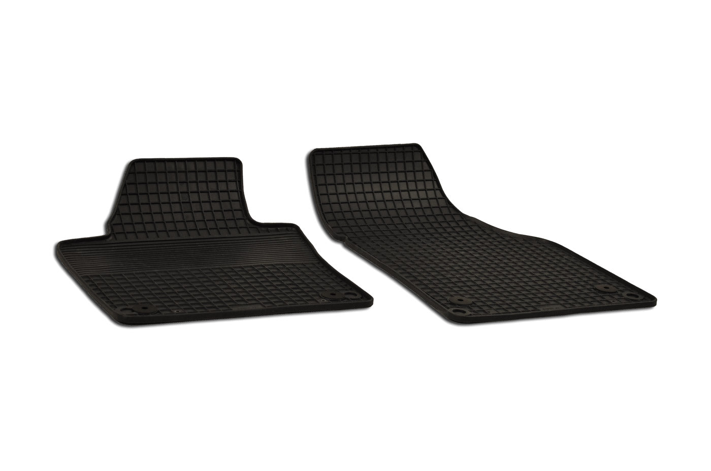 Rubber automatten voor VW Caddy 2003-2019 en Caddy Maxi 2008-2019 - Rubber - 2-delig - Alleen voor