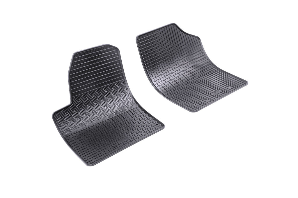 Automatten voor Citroën Berlingo 1 (1996-2008), Peugeot Partner 1 (1999-2008) - 2-delig - Rubber