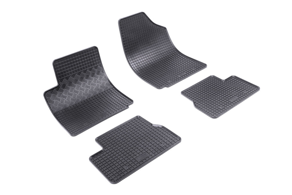 Automatten voor Citroën C2 (2003-2009), Citroën C3 (2002-2009) - 4-delig - Rubber