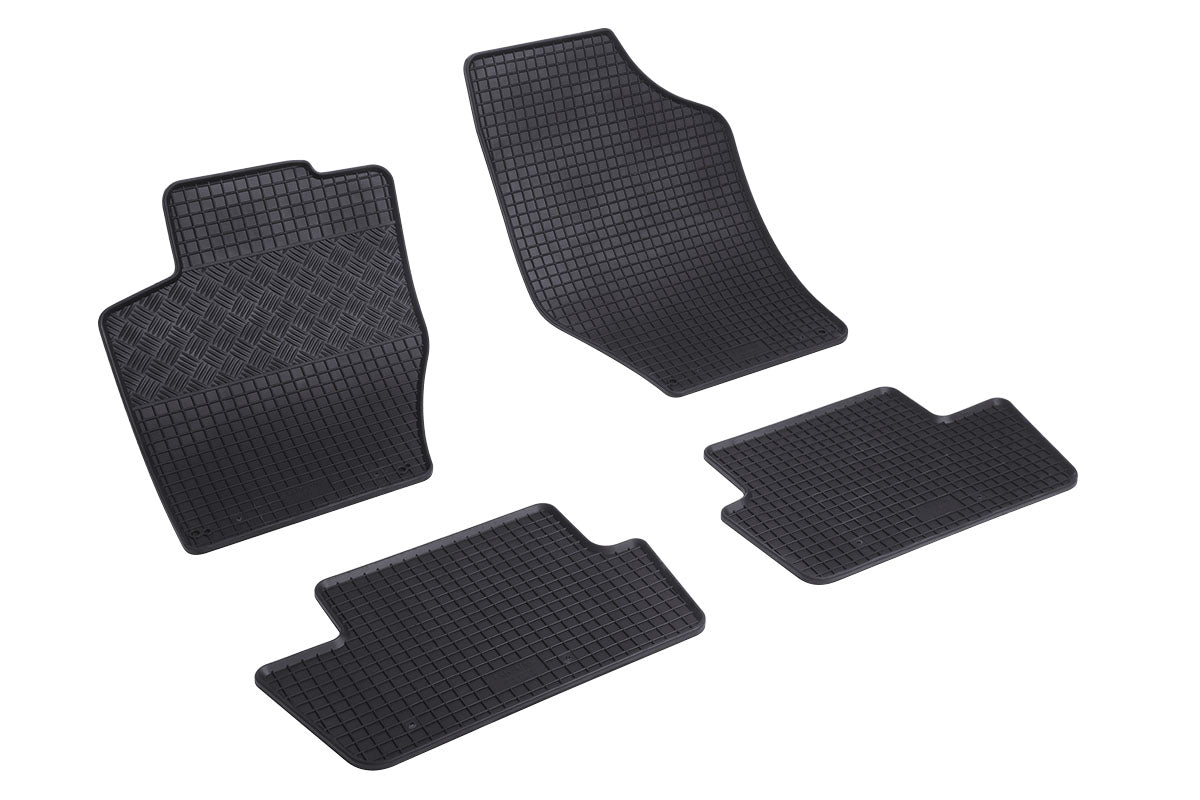Automatten voor Citroën C4 (2010-2018), Citroën DS4 (2010-2018) - 4-delig - Rubber