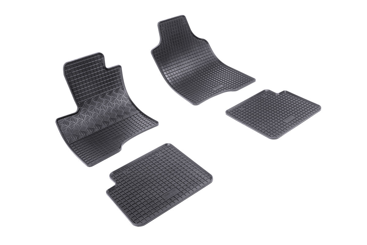 Automatten voor Fiat Panda (2012-2024), Fiat Panda Hybrid (2020-2024) - 4-delig - Rubber