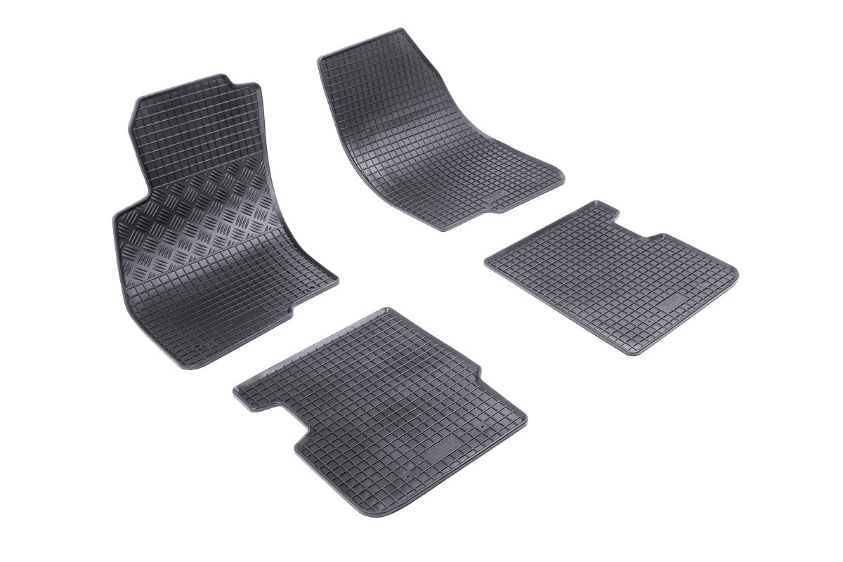 Automatten voor Fiat Punto Evo (2009-2012) - 4-delig - Rubber