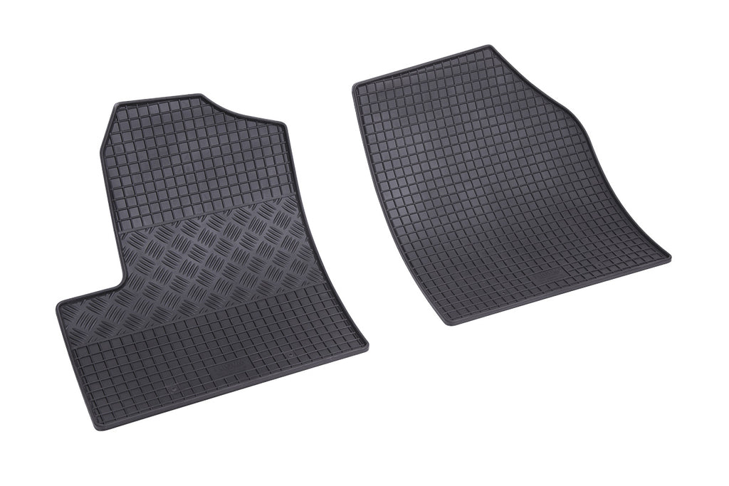 Automatten voor Ford Transit Connect (2002-2013), 2-zits - 2-delig - Rubber