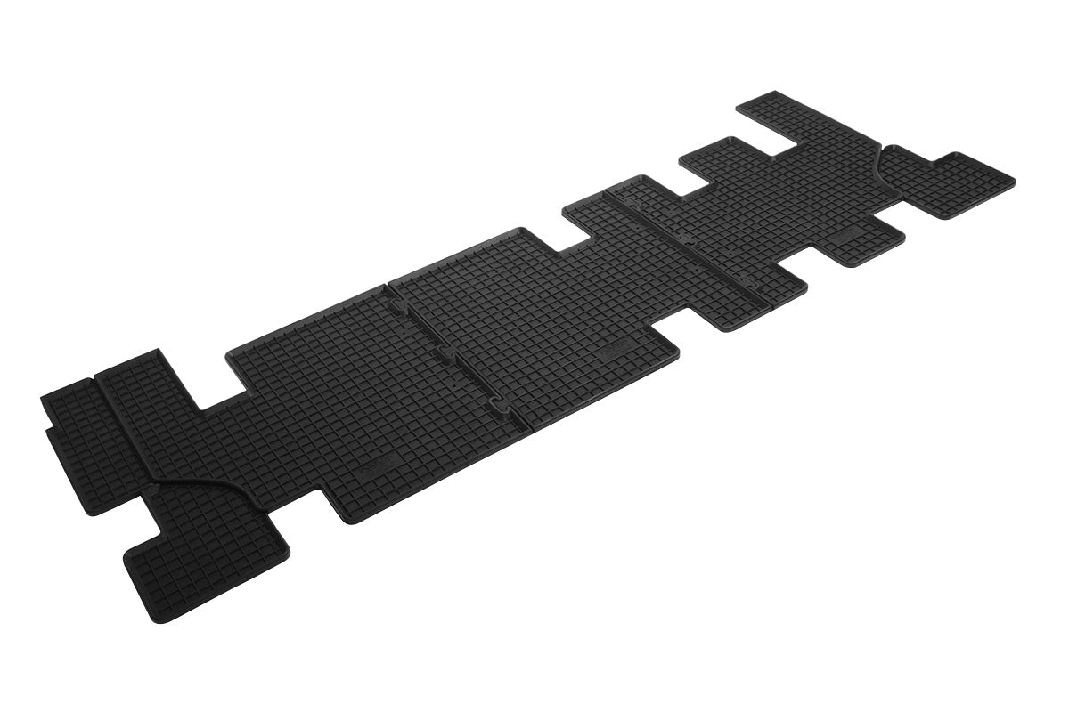 Rubber automatten voor 3e zitrij Ford Tourneo/Transit Custom (2012-2018), Ford Tourneo Custom (2018-2023)