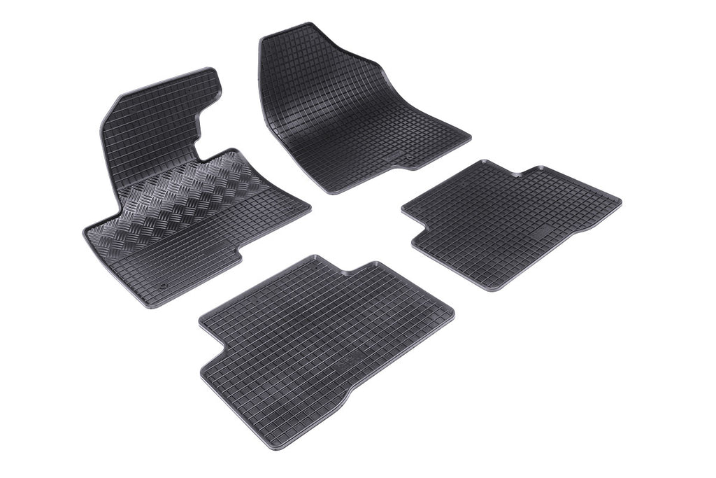 Rubber automatten voor Hyundai Santa Fe (2013-2018) - Rubber - 4-delig - Complete set