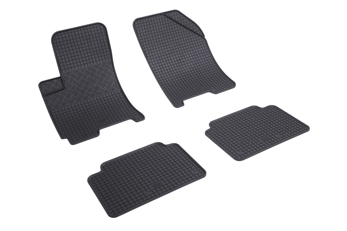 Automatten voor Chevrolet Aveo (2004-2011), Chevrolet Kalos (2002-2011), Chevrolet Lacetti (2003-2008), Chevrolet Nubira (2003-2010) - 4-delig - Rubber