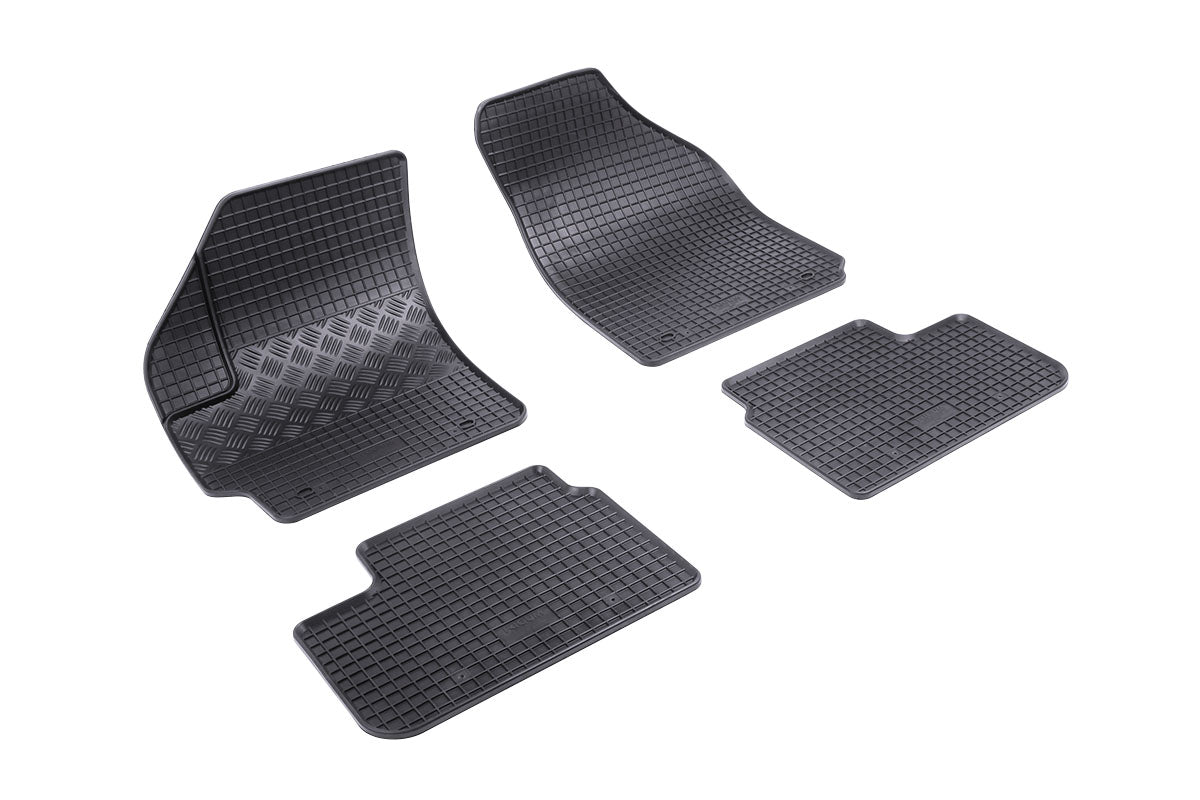 Automatten voor Chevrolet Matiz (vanaf 2004), Chevrolet Spark (2005-2009) - 4-delig - Rubber