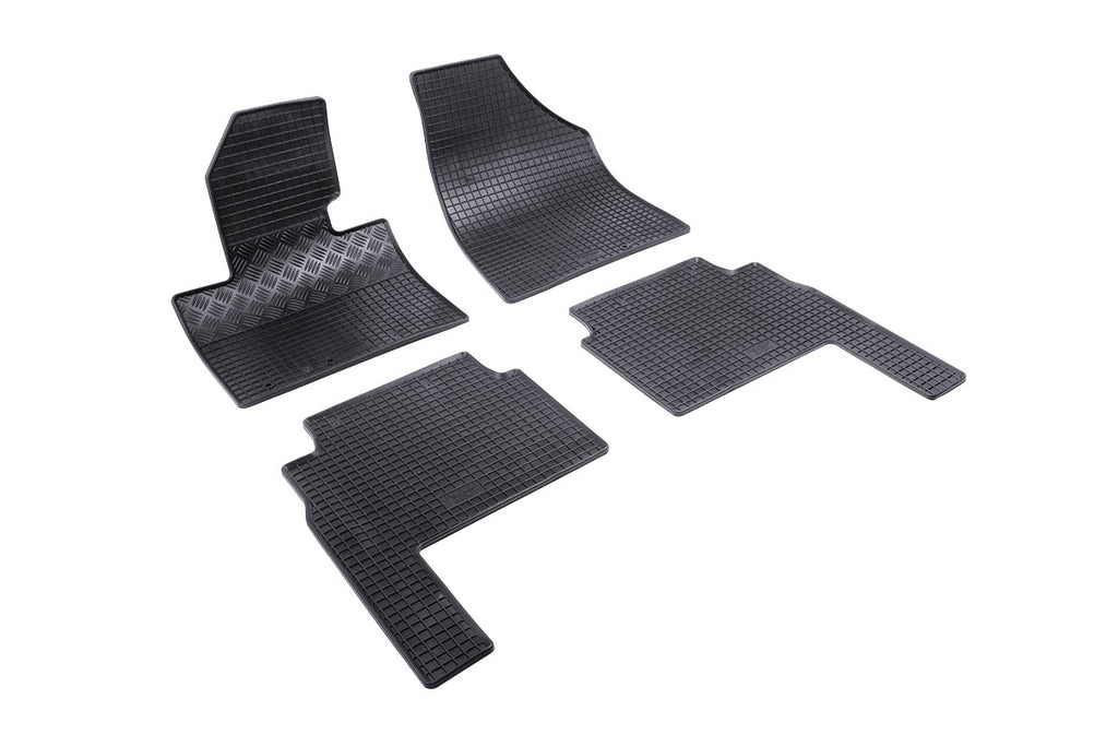 Automatten voor Kia Sorento 2 (2009-2014), 5-zits - 4-delig - Rubber