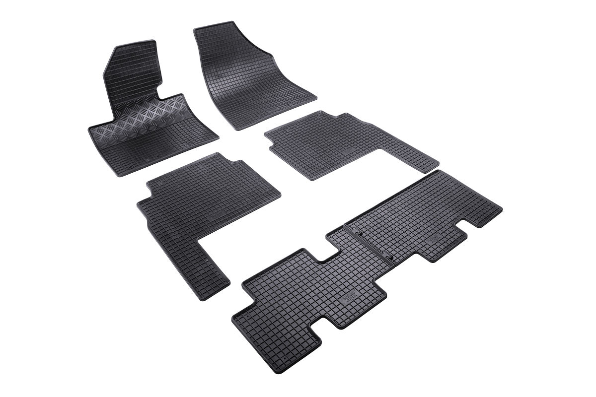 Automatten voor Kia Sorento 2 (2009-2014), 7-zits - 4-delig - Rubber
