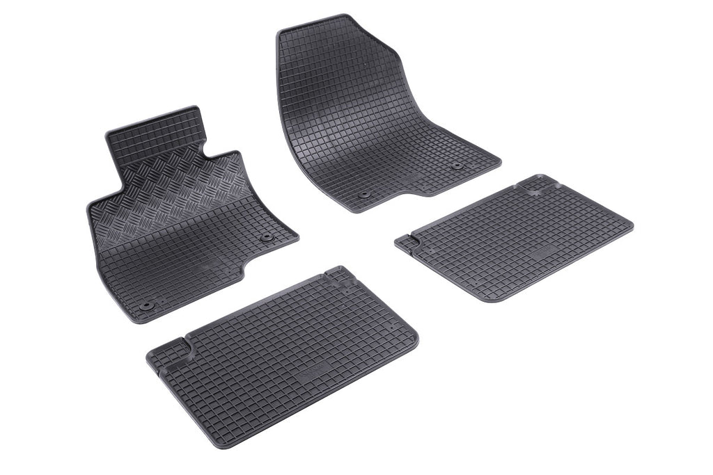 Rubber automatten voor Mazda 3 (2013-2019) BM, Mazda 6 (2012-2018) GJ, Mazda 6 (2018-heden) GL - Rubber - 4-delig - Complete set
