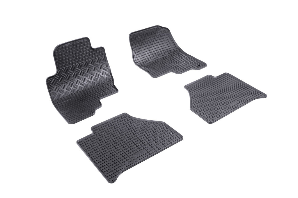 Automatten voor Nissan Navara LE (2007-2015) - 4-delig - Rubber