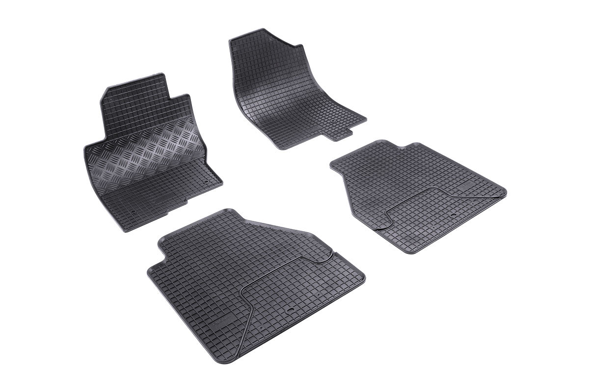 Rubber automatten voor Nissan Navara (D40) (2010-2015), Nissan Pathfinder (R51) (2010-2012)