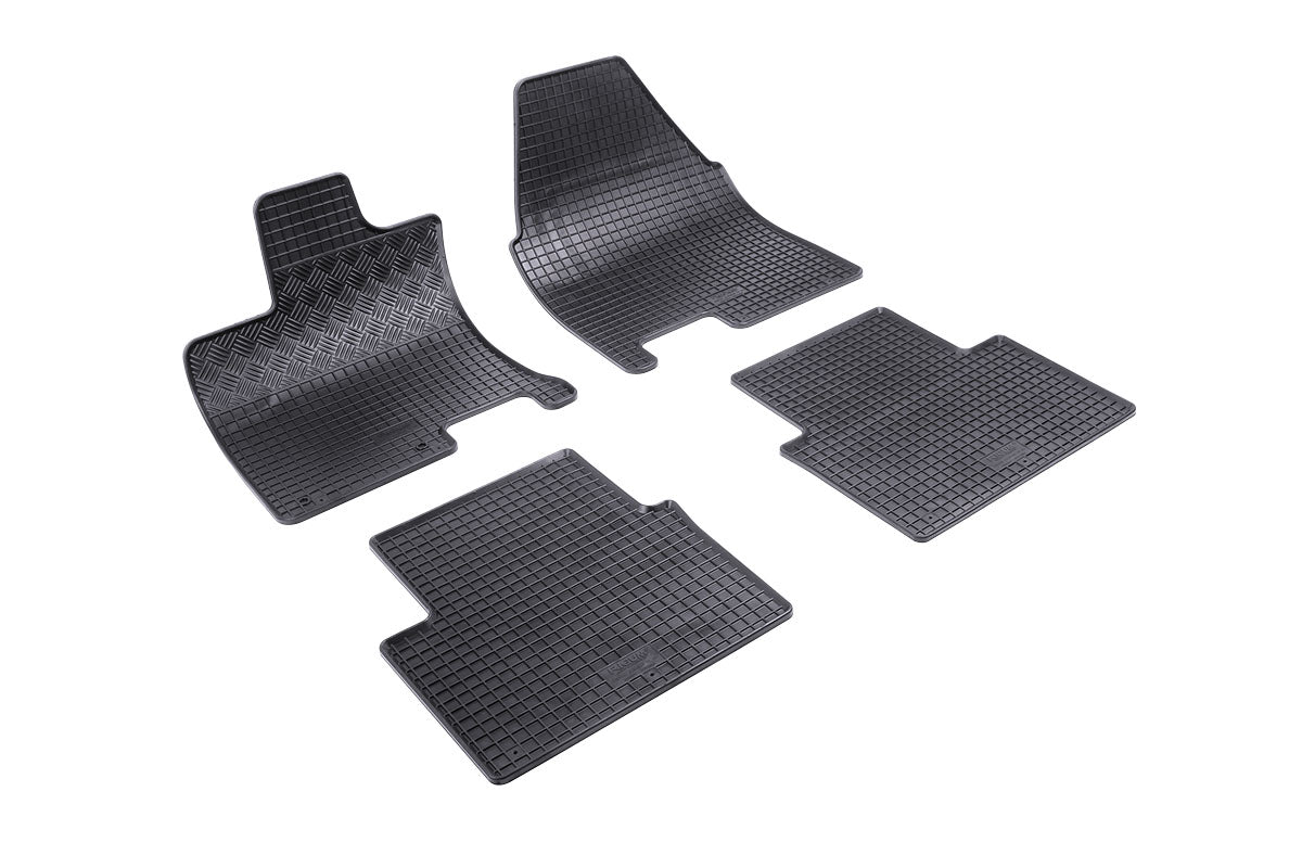 Automatten voor Nissan Qashqai+2 (2008-2014) - 4-delig - Rubber