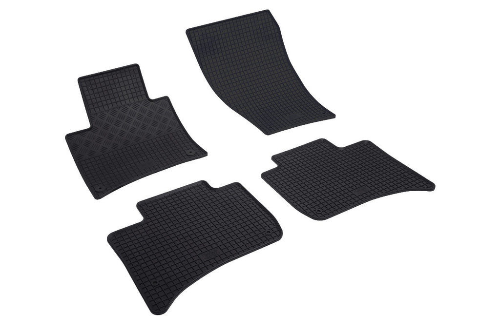 Rubber automatten voor Porsche Cayenne (2010-2017) 92A, Volkswagen Touareg (2010-2018) 7P - Rubber - 4-delig - Complete set