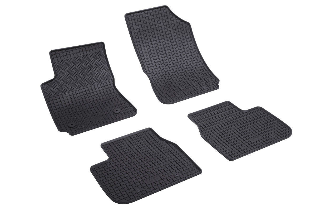 Automatten voor Citroën C4 Cactus (2014-2018) - 4-delig - Rubber
