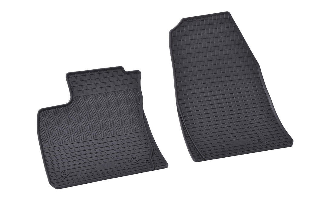 Automatten voor Ford Transit Courier (2014-2023), 2-zits - 2-delig - Rubber