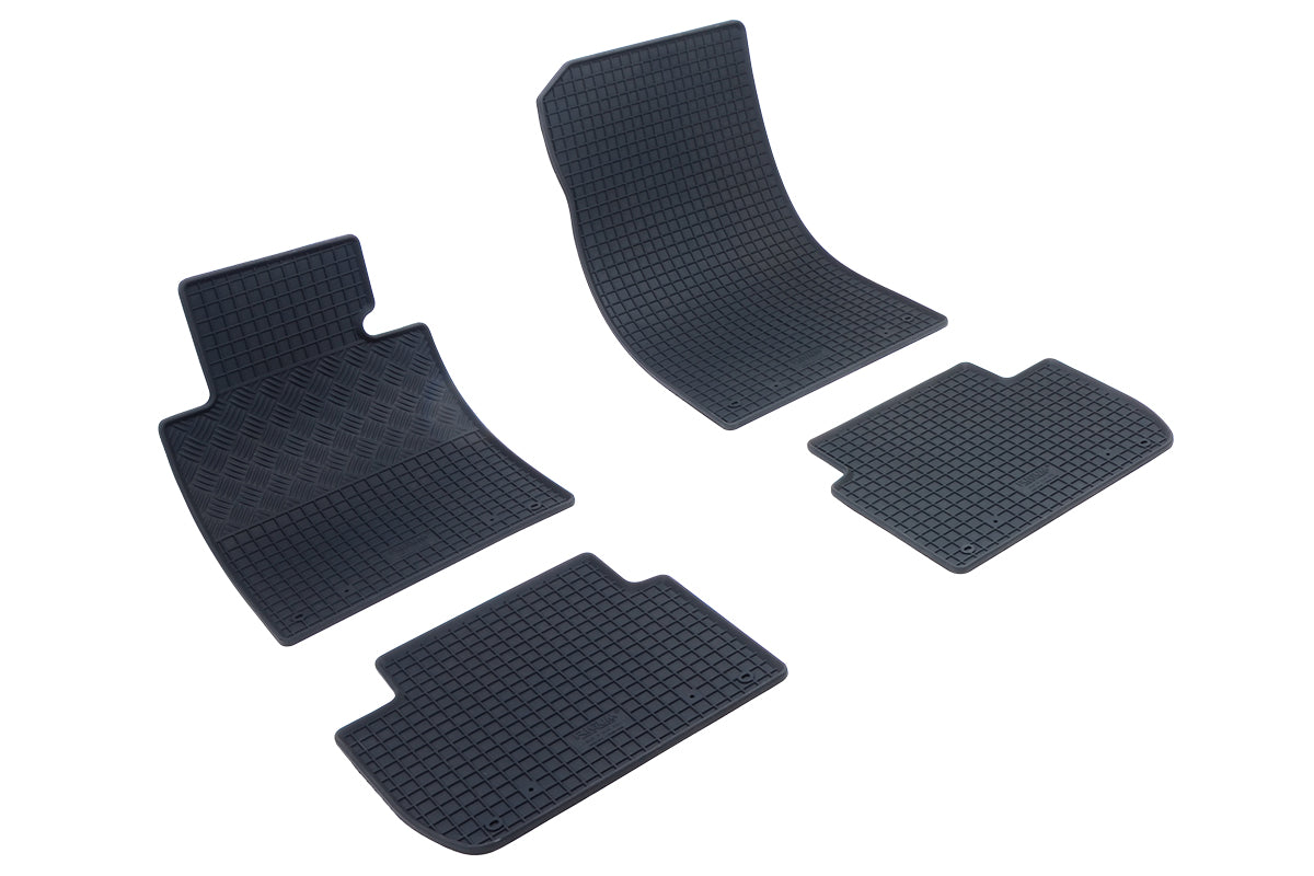 Automatten voor BMW 3-serie E46 (1998-2005), Sedan en Touring - 4-delig - Rubber