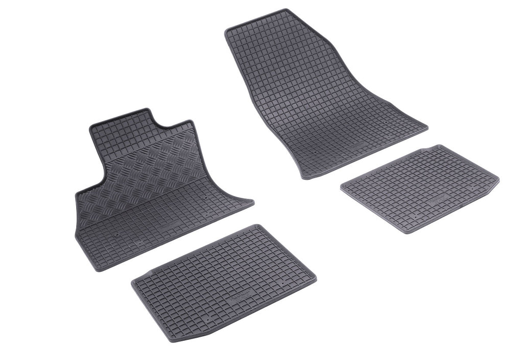 Automatten voor Fiat 500L (2012-2022) - 4-delig - Rubber