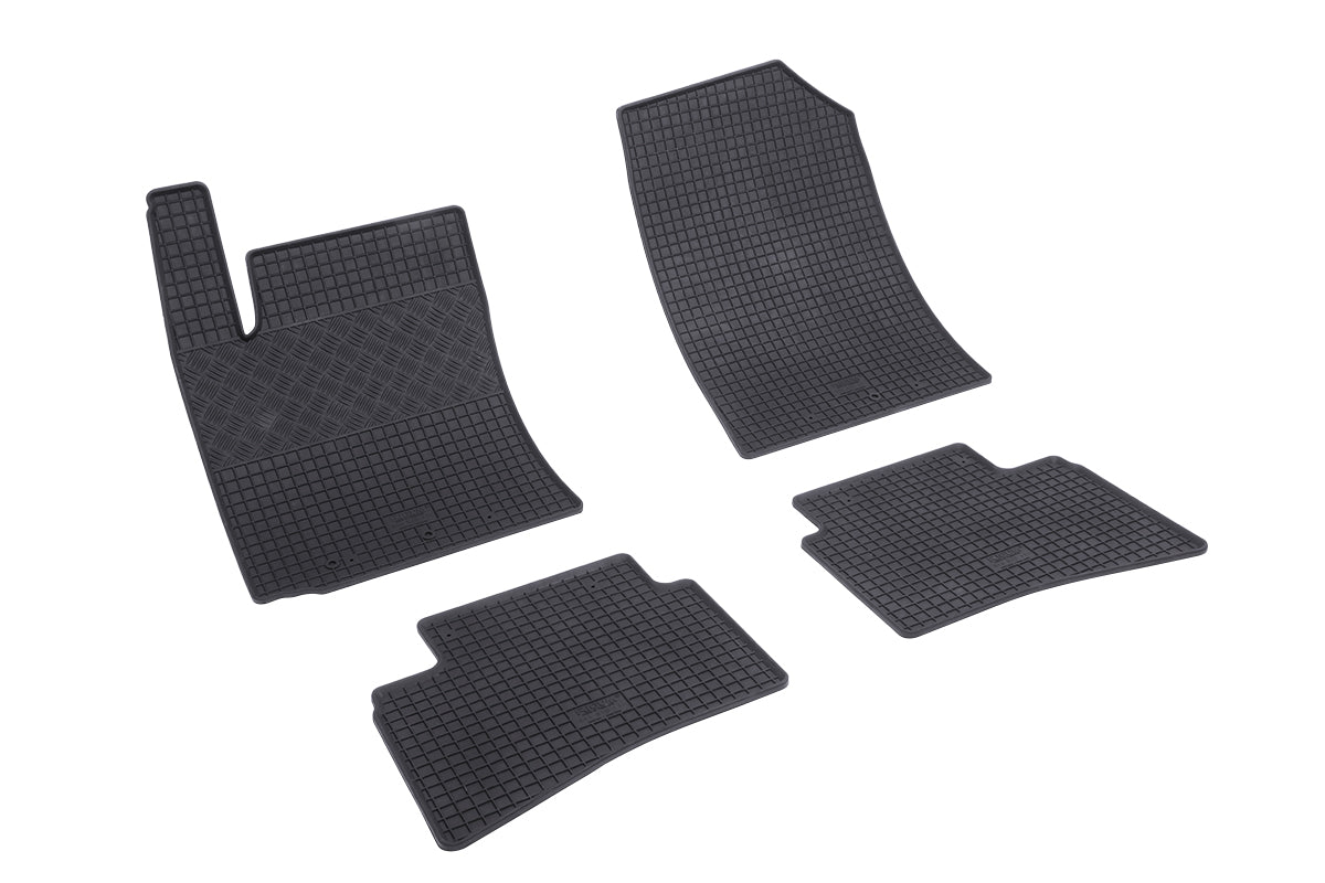 Rubber automatten voor Kia Rio (2017-2020)  YB, Kia Rio (2020-heden)  YB Facelift, Kia Stonic (2017-2021), Kia Stonic (2021-heden) - Rubber - 4-delig - Complete set