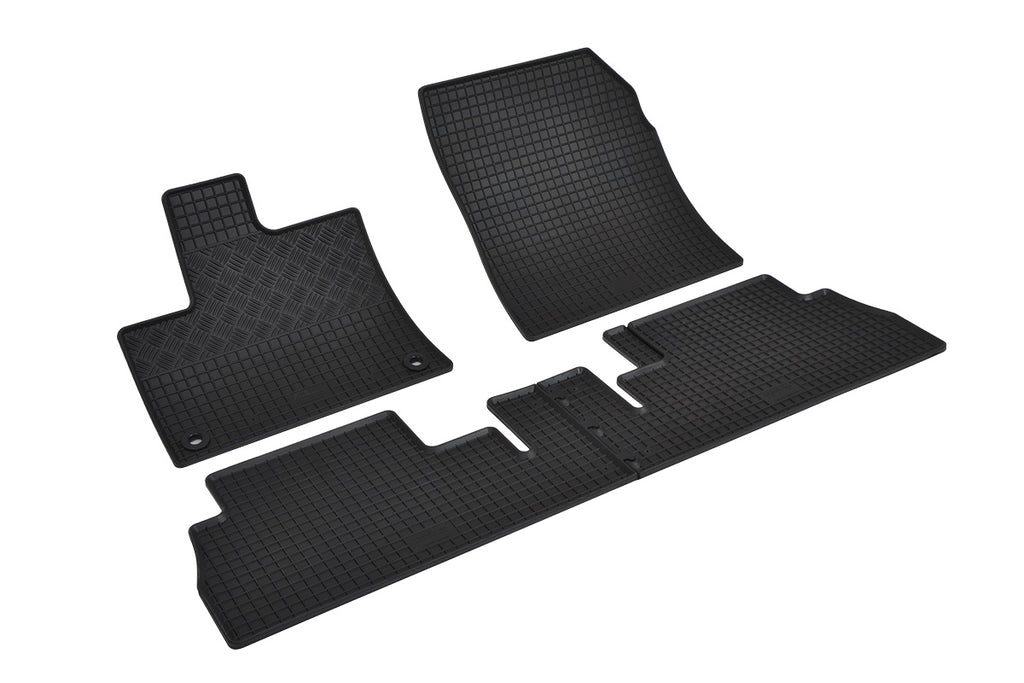 Automatten voor Citroën Berlingo 3, Fiat Doblò, Opel Combo E Life, Peugeot Partner, Rifter, Toyota ProAce City Verso (vanaf 2018) - 4-delig - Rubber