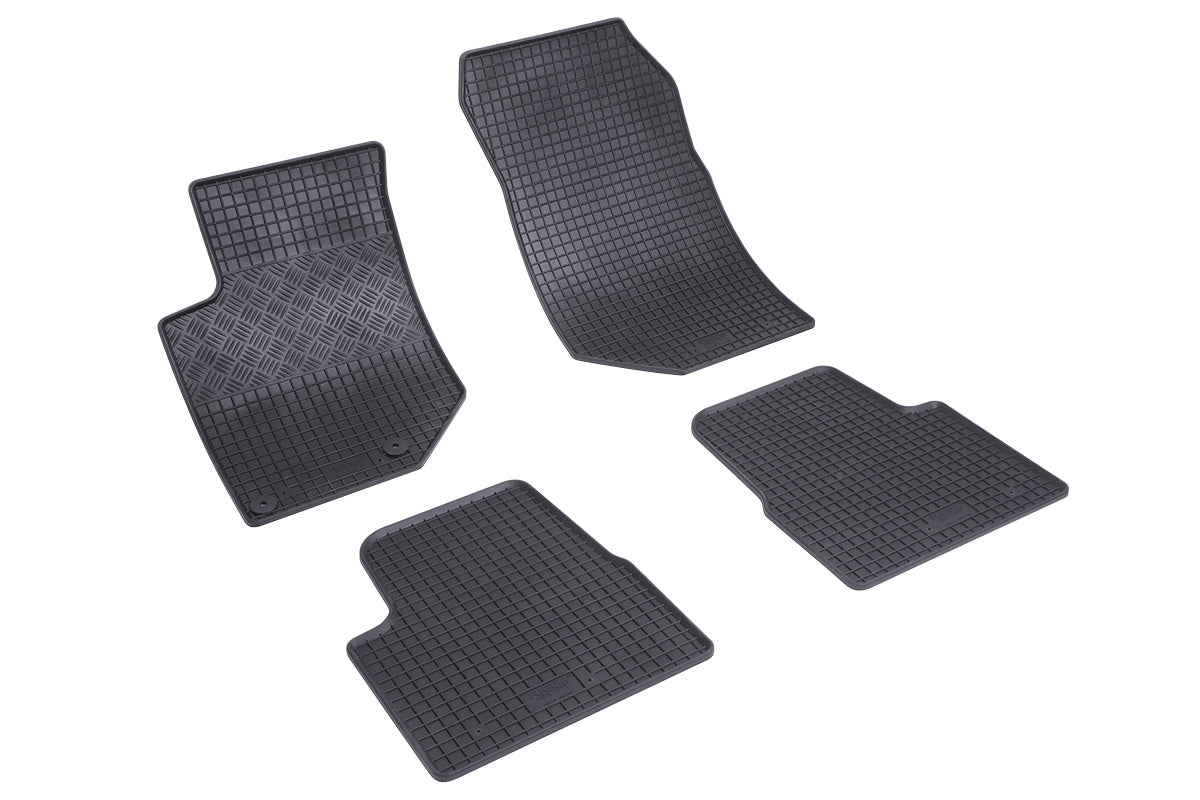 Automatten voor Citroën C4, Citroën C4 X, Peugeot 2008 (vanaf 2020) - 4-delig - Rubber