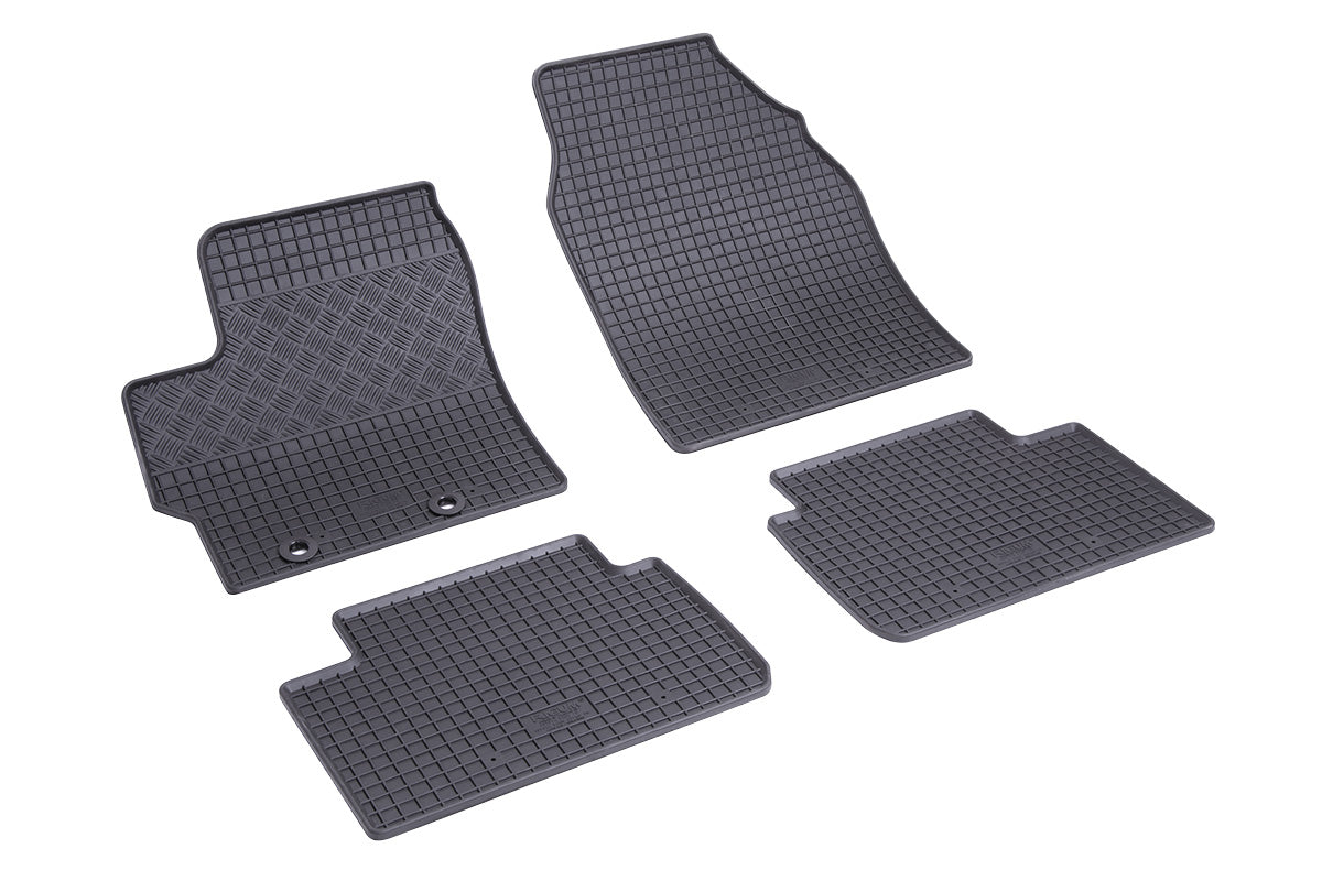 Rubber automatten voor Mazda 2 Hybride (2022-heden), Toyota Yaris (ook hybride) (2020-heden), Toyota Yaris Cross (ook hybride) (2021-heden) XP210