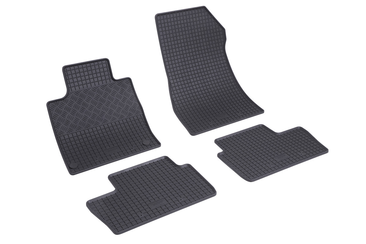 Automatten voor Nissan Juke (F16) (vanaf 2019), ook hybride - 4-delig - Rubber