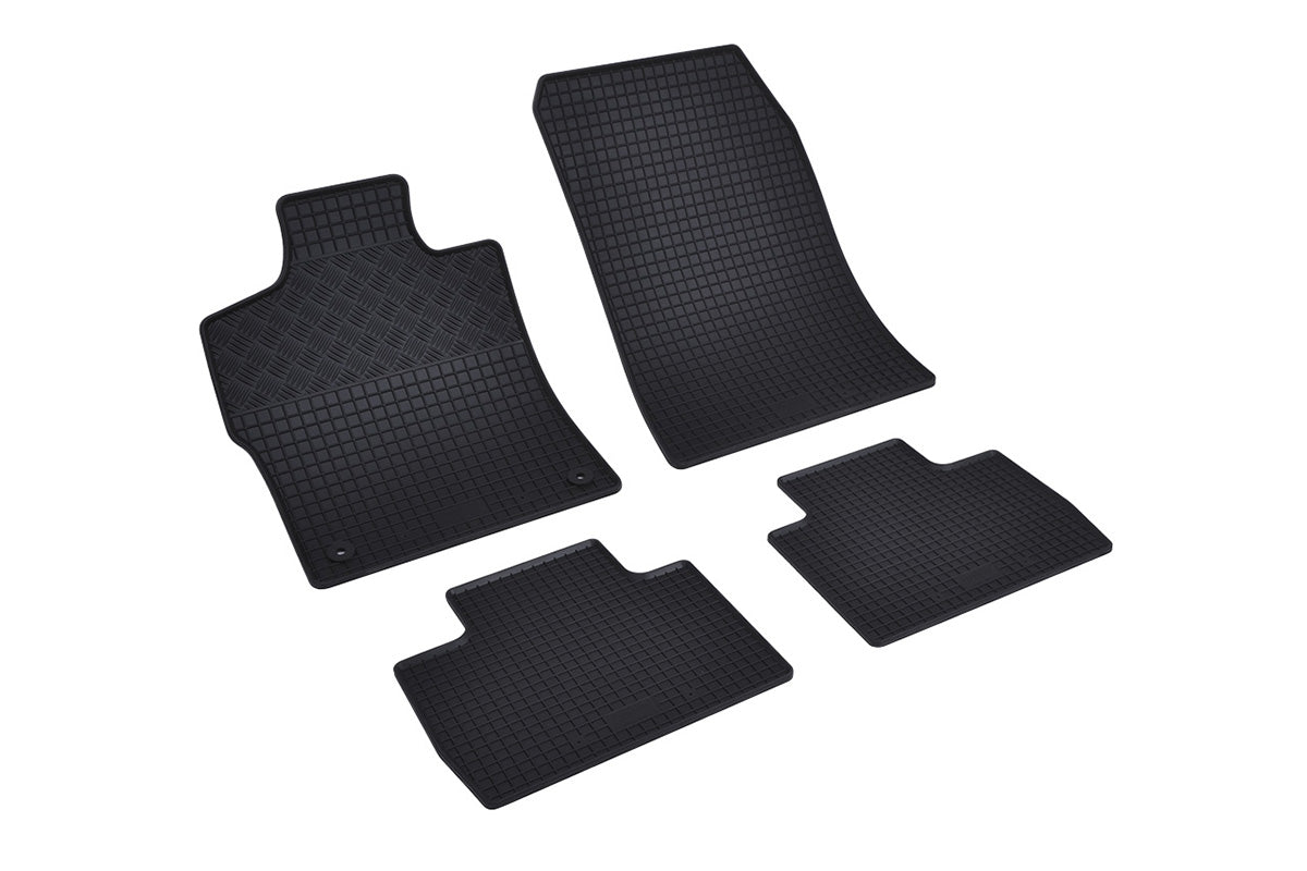 Automatten voor Citroën C5 X (vanaf 2021), Peugeot 408 (vanaf 2022), ook PHEV - 4-delig - Rubber