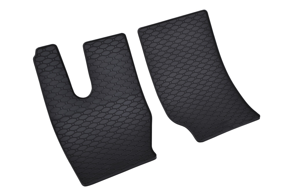 Automatten voor Iveco T-Way (vanaf 2021), Iveco X-Way (vanaf 2019) - 2-delig - Rubber