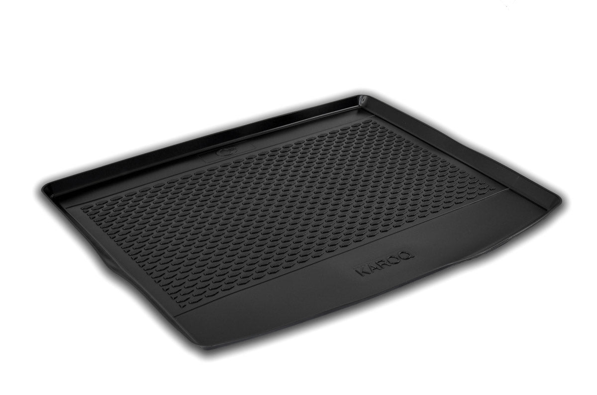 Kofferbakmat voor Skoda Karoq (NU7) (vanaf 2017), lage laadvloer - TPE-Rubber