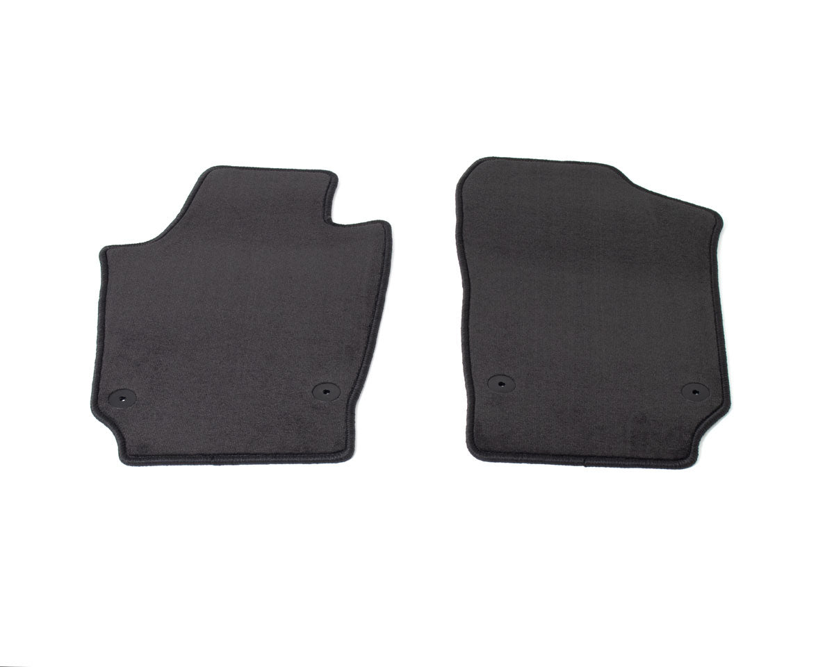 Automatten voor Volkswagen Polo 6R 2009-2017 - Velours - 2-delig - Voorzijde