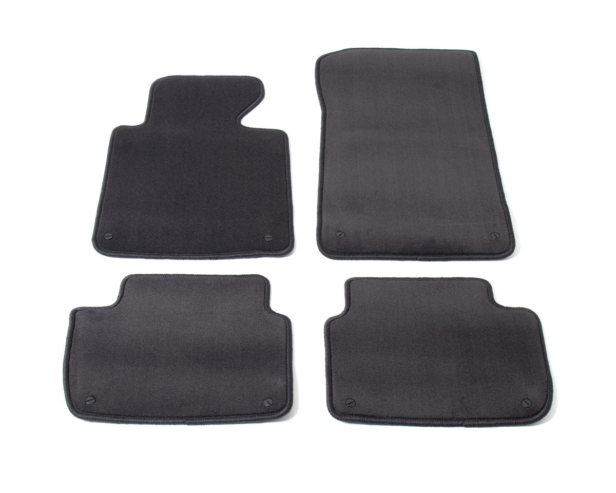 Automatten voor BMW 3-serie E46 sedan, touring & compact 04/1998-03/2005 - Velours - 4-delig - Complete set