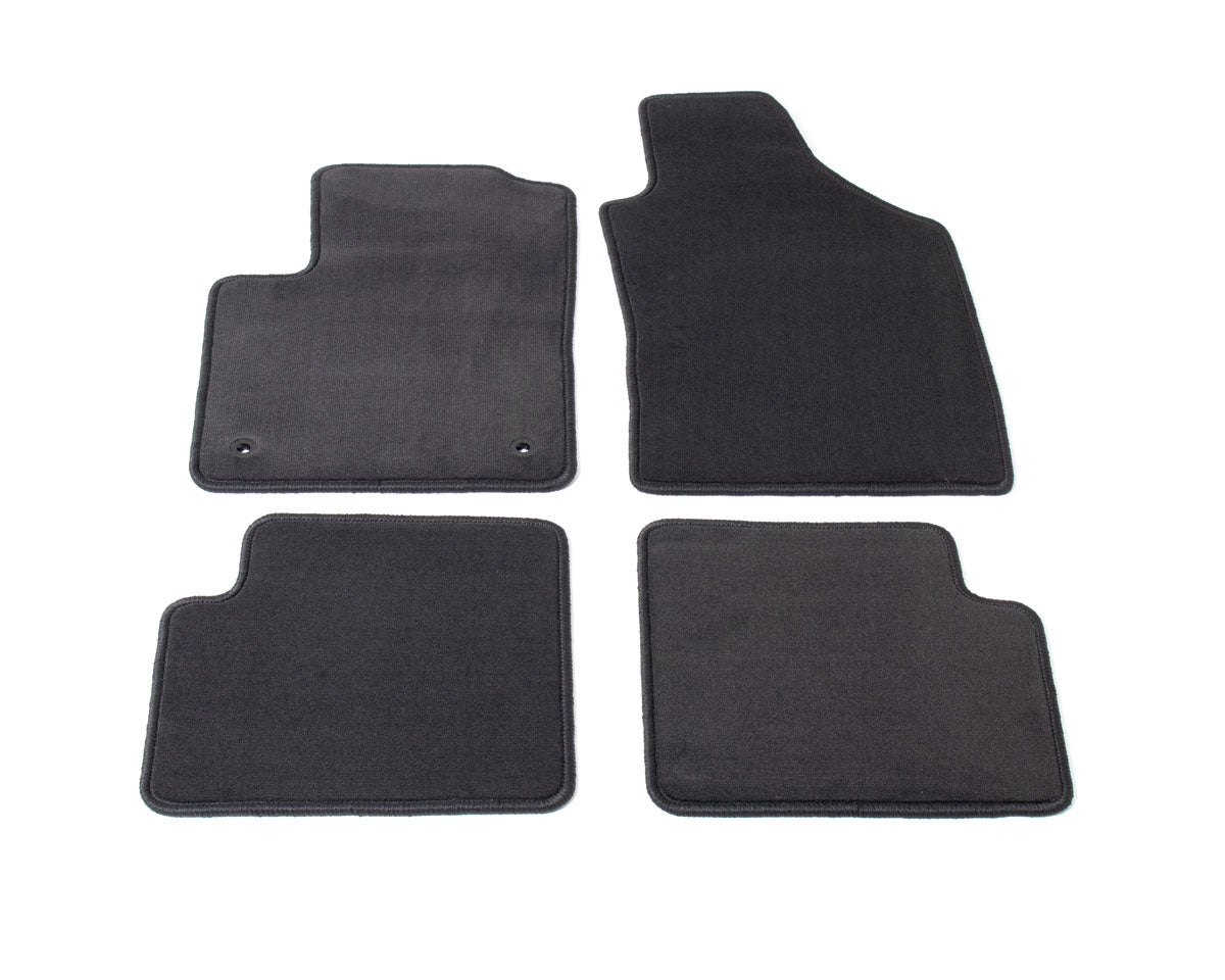 Automatten voor Fiat 500 07/2007-06/2012 - Velours - 4-delig - Complete set