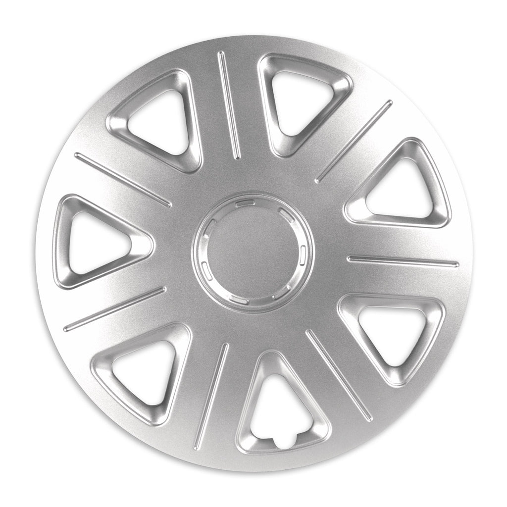 Wieldoppen Master zilver 13 inch - 4 stuks