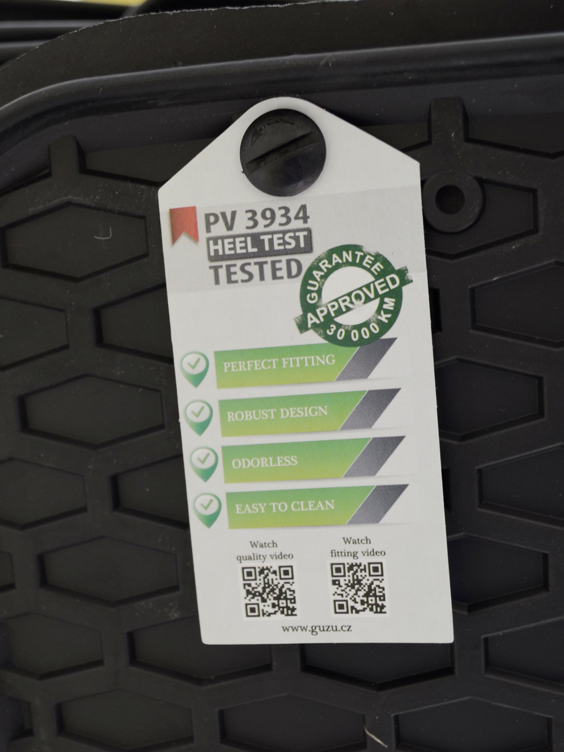 Automatten voor Volkswagen GOLF 8 hatchback MHEV eTSI (vanaf 2020) - 4-delig - Rubber