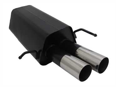 Novus einddemper voor Mercedes CLK W209 - 2 x 76mm - RL-Design