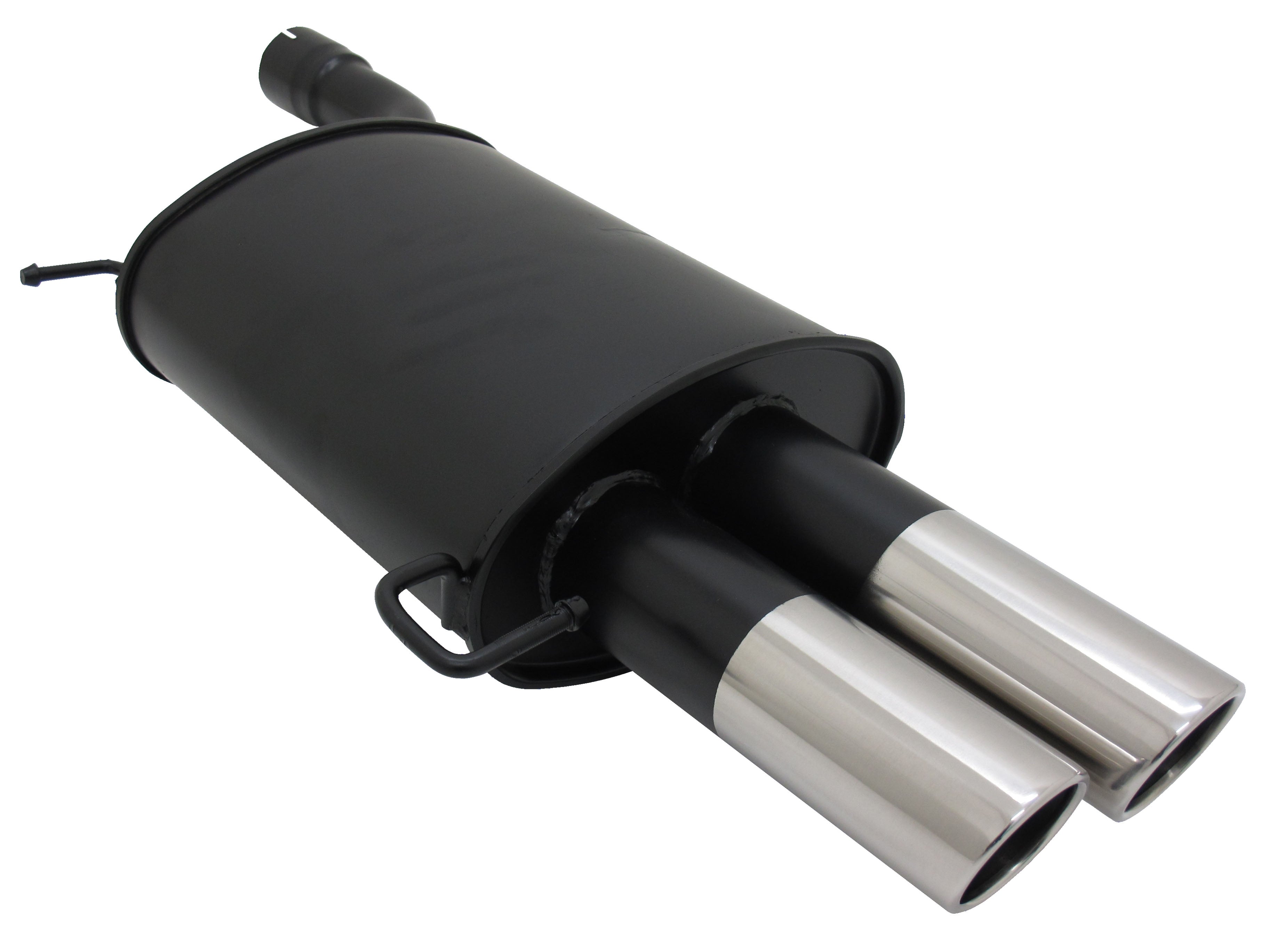 Novus einddemper voor Bmw 5-Serie E60 Sedan - 2x76 mm - SR-Design